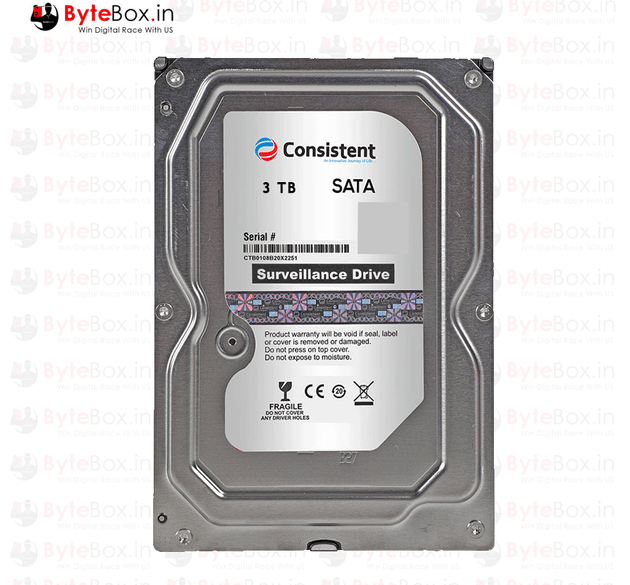 Consistent Brand 3TB SATA Hard Disk – Scale Up Without Slowing Down
