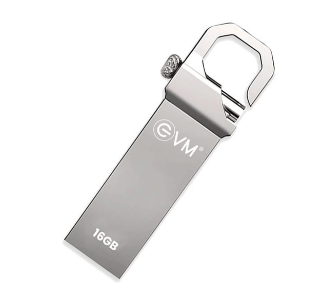 EVM EnStore 16GB USB 2.0 Metal Pen Drive - Durable & Fast Data Storage