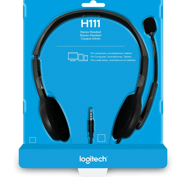 LOGITECH H111 STEREO HEADPHONE