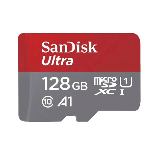 SanDisk Ultra 128GB microSDXC UHS-I Memory Card for Smartphones - 140MB/s Read, 10-Year Warranty